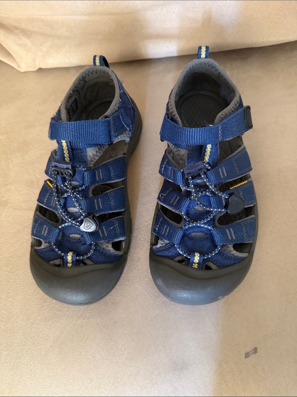 GUC Keen Kids Navy Blue Closed-Toe Sport Sandals
